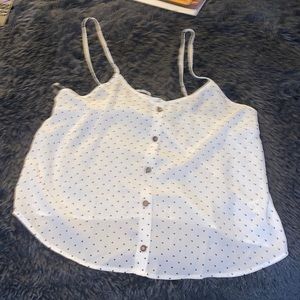 Womens poka dot blouse